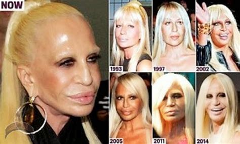 How Donatella Versace Transformed Herself Into A Human Waxwork M O Du