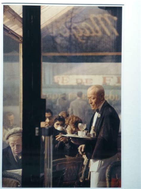 Saul Leiter Waiter Paris1959 Saul Leiter Paris Couleur