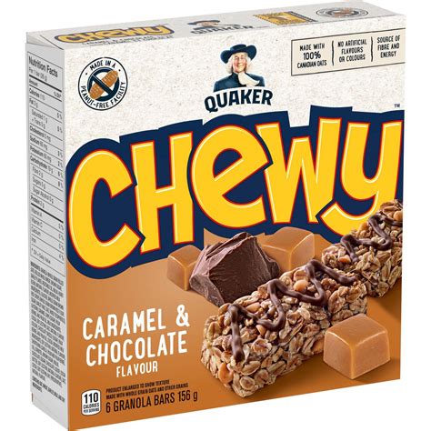 Quaker Chewy Caramel Chocolate Granola Bars Walmart Canada