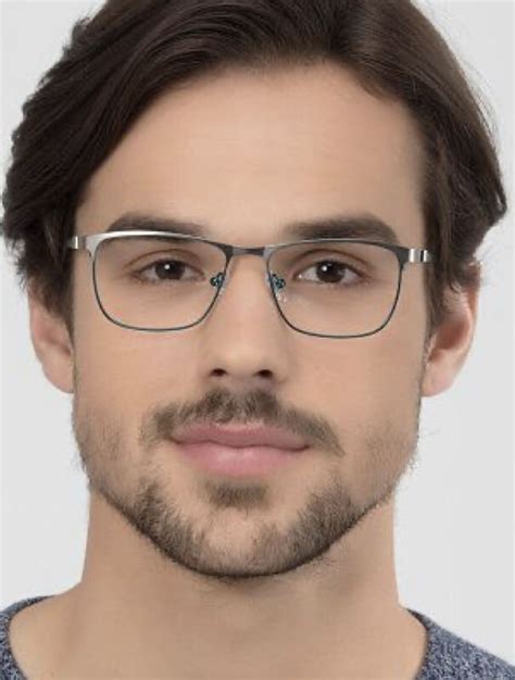 Handsome Men Face Eyeglasses Chillax Round Eyeglasses