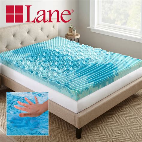 4 cooling gellux memory foam gel mattress topper twin full queen king size bed