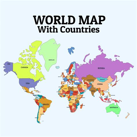 Free Printable World Map With Longitude And Latitude Free Printable