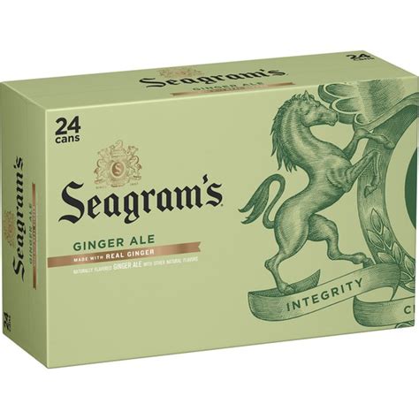 Seagrams Ginger Ale Cans 12 Oz Instacart