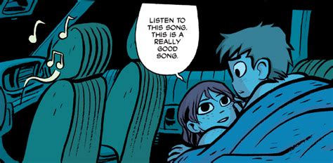 Scott Pilgrim Vs The World Comic Kim