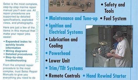Mercury Outboard Motor Repair Manual 2001-2014|Seloc #1418