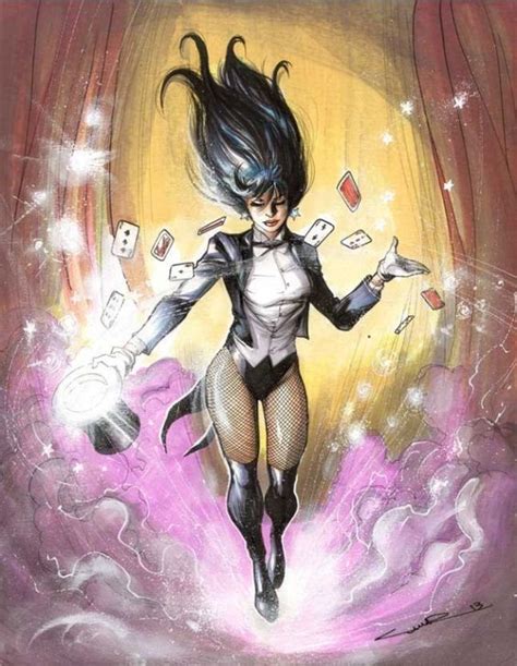 Hot Pictures Of Zatanna The Beautiful Magician And Batmans Love