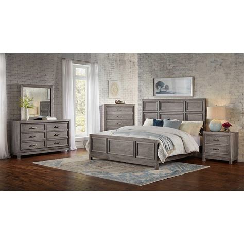 Whether it's a guest room, kid's room or a master bedroom, aaron's has the right set for you! Rent to Own Oak Furniture West 7-Piece Linton Queen ...