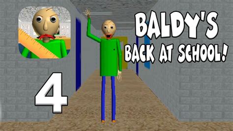Baldis Basics Education Gameplay Walkthrough Part 4 Baldys Back