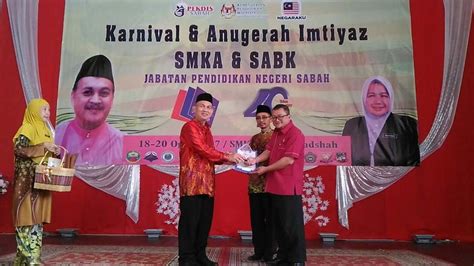 Jabatan pendidikan negeri sabah telah menyiasat dakwaan seorang pengetua sebuah sekolah di sini. KUIS - Karnival & Anugerah Imtiyaz SMKA & SABK Jabatan ...