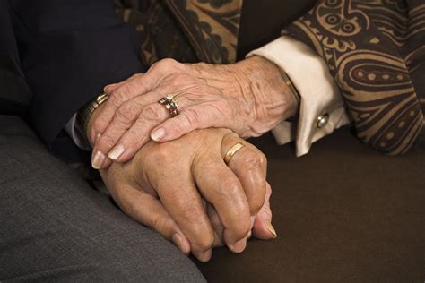 Elderly couple die holding hands minutes apart after 69 ...