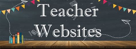 Teacher Websites