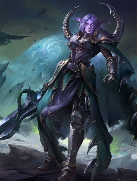 night elf aesthetics warcraft art world of warcraft characters warcraft characters