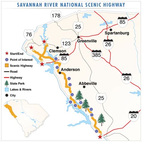 Savannah River National Scenic Highway S O U T H E A S T Pinterest
