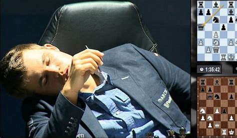 Did Champ Fall Asleep During Chess Title Match Game Washington Times