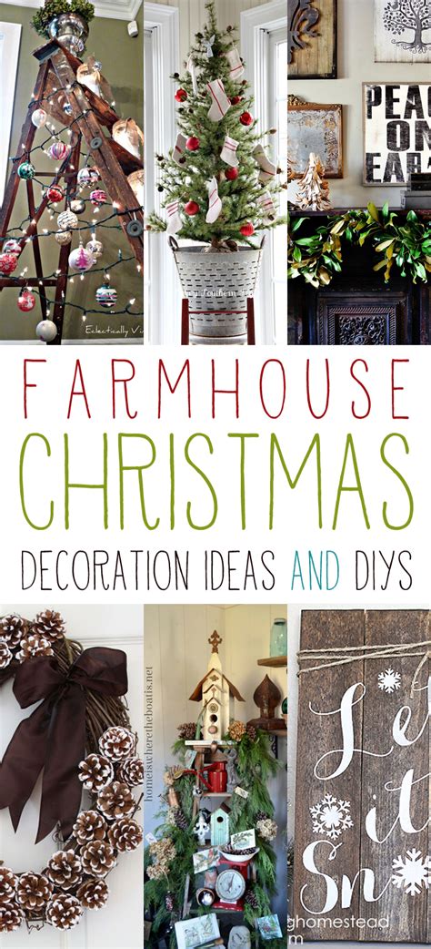 30 Diy Farmhouse Christmas Decor