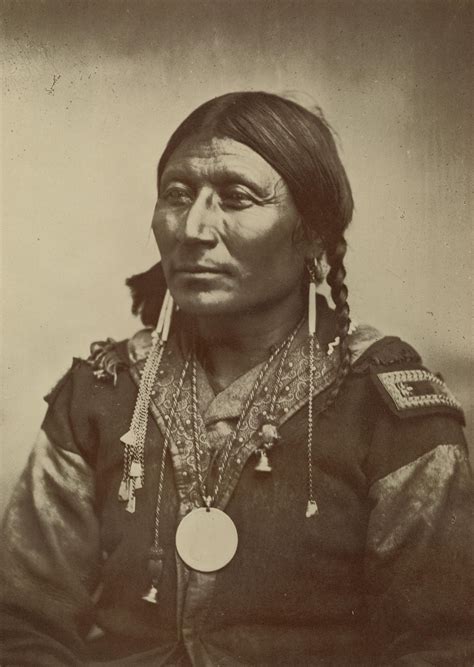 A Black Hawk Half Kiowacomanche Man From A Athabascan Speaking Tribe