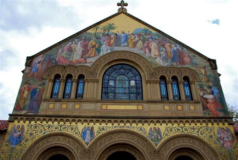 Ornate Mosaics Memorial Church Stanford University Stanf Adam
