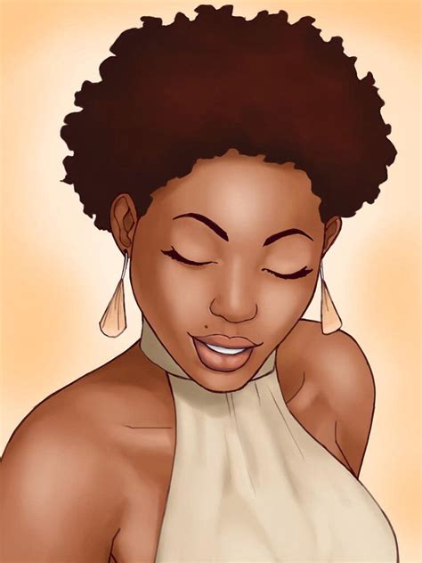 Teenie Weenie Afro By Melanoidink Deviantart African Women Art African Girl Black Love Art