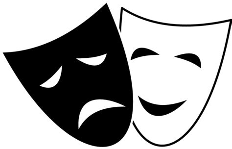 Drama Masks Images Clipart Best