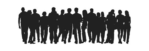 Crowd Silhouette Png Image Png All Png All