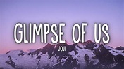 Joji - Glimpse of Us (Lyrics) - YouTube