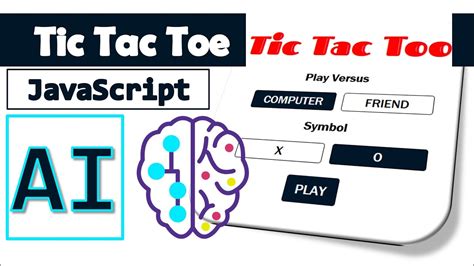 Create A Tic Tac Toe Game With Ai In Javascript Part 1 Javascript Project For Beginners