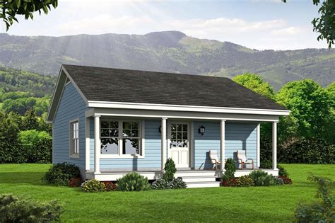 Small Cottage Style House Plan 1 Bed 1 Bath 561 Sq Ft 196 1050