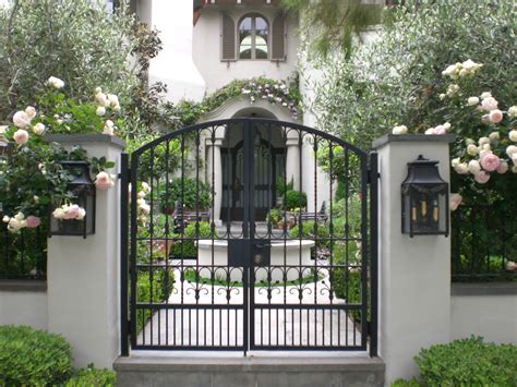 Entry double iron door, custom iron gate door, decorative iron ornamentals on sides for entry way you have searched for ornamental iron gate front doors and this page displays the best picture. Environmental Concept- Earth-friendly Landscapes: Santa ...