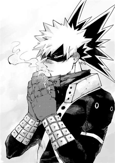 Bakugou Fanart Black And White Pin On Bonds Hd Wallpapers And