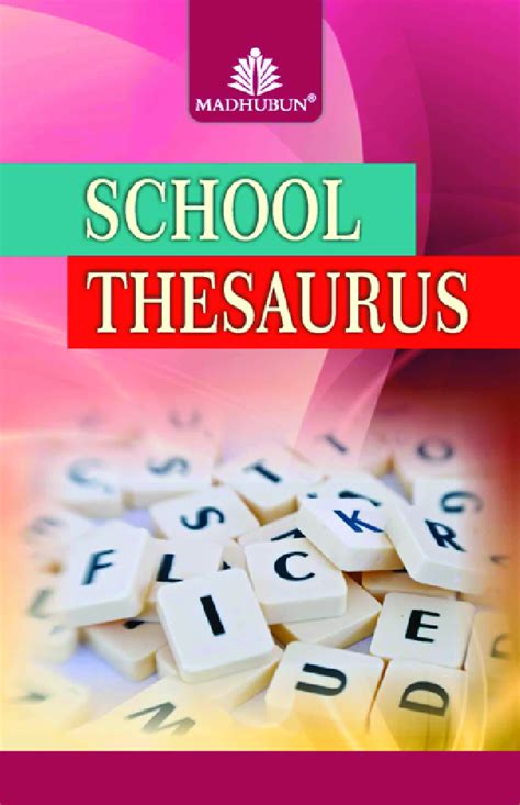 Download School Thesaurus by Madhubun PDF Online