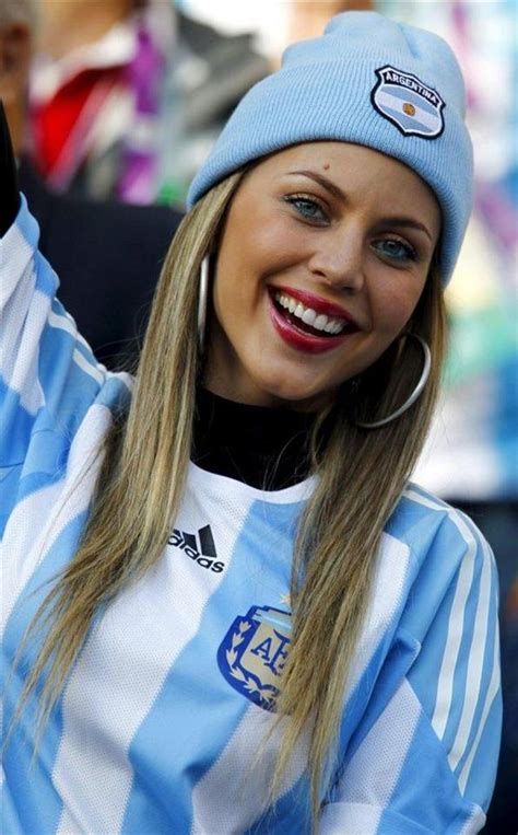 belleza argentina hot football fans womens football football girls