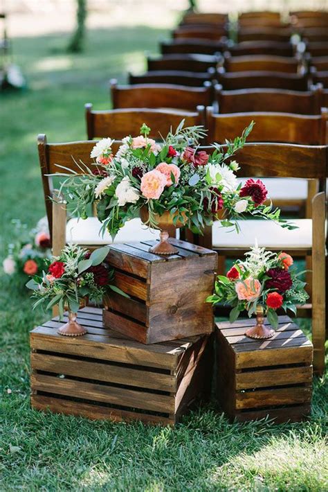 Rustic Wedding Ideas Top Chic Trends For 2023 Wooden Crates Wedding