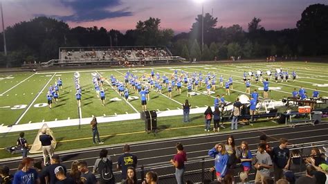 Loudoun County High School Marching Band 2015 08 27 Youtube