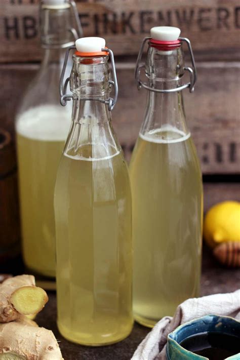 This Easy Homemade Ginger Beer Recipe Is Healthy Spicy Fizzy And