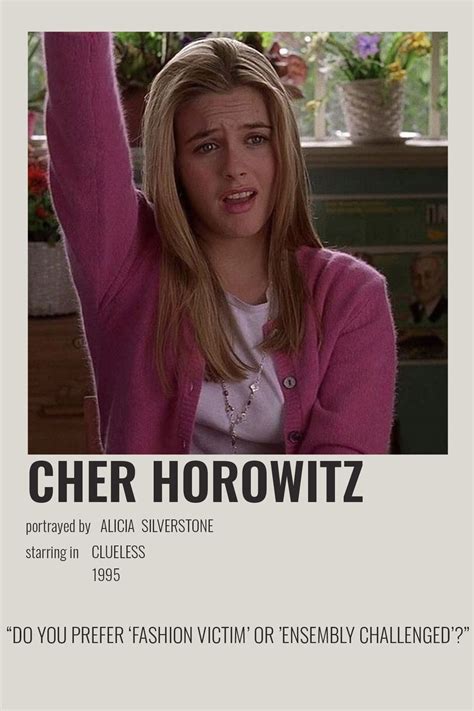 Cher Horowitz By Cari Clueless Iconic Movie Posters Movie Posters