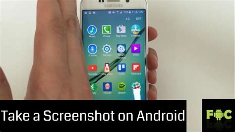 How To Take A Screenshot On Android Phones Youtube