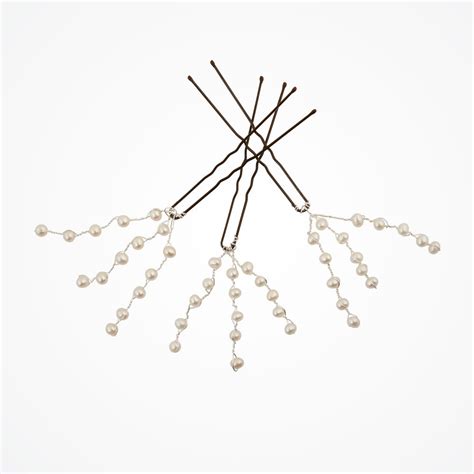 Wisteria Pearl Hair Pins Set Of 3 Chez Bec Liberty In Love