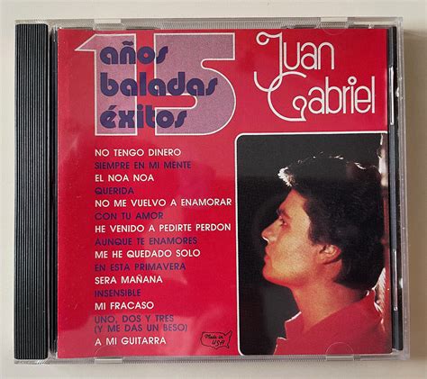 Juan Gabriel 15 AñosBaladasExitos Pre owned CD in Excellent