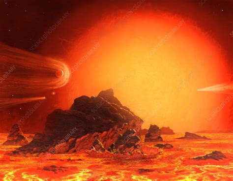 Future Red Giant Sun Stock Image R3010031 Science Photo Library