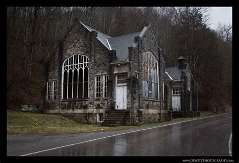Old Church In Pocohontas Mcdowell County West Virginia Abandoned Houses