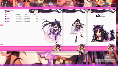 Tohka Yatogami Theme Windows 7 Anime Theme Windows 7 Skins