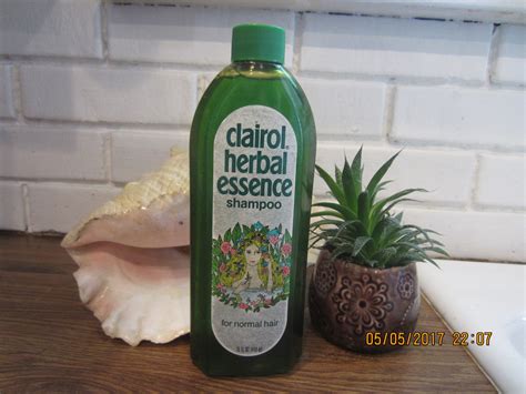 Vintage 1971 1981 Original Clairol Herbal Essence Shampoo For Normal Hair 15 Oz Shampoo
