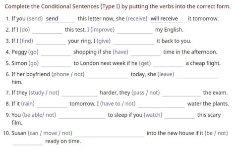 First Conditional ficha Cuadernos interactivos Gramática del inglés