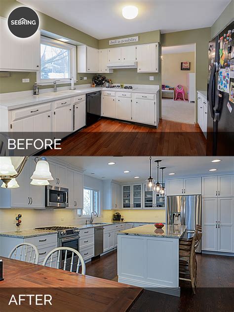 Ryan And Missys Kitchen Before And After Pictures Sebring Design Build
