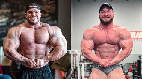 Bodybuilders Brett Wilkin And Hunter Labrada Performs A Blistering Arm Workout Before Guest
