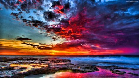 Colorful Sunset Desktop Backgrounds