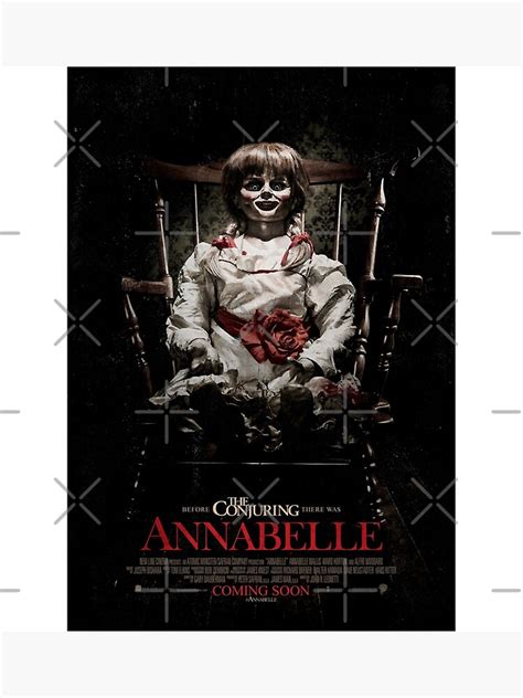 The Annabel Sit On The Chair Supernatural Horror Movie Poster Photographic Print By