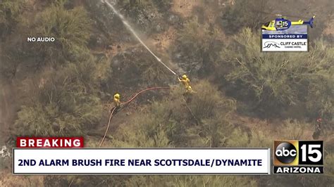 Second Alarm 15 Acre Brush Fire Sparks Near Homes In