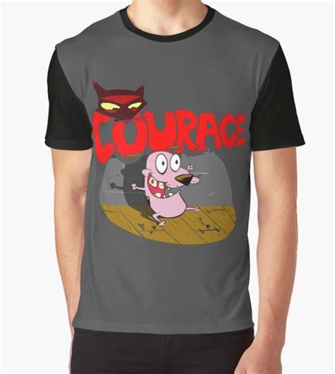 40 Awesome Courage The Cowardly Dog T Shirts