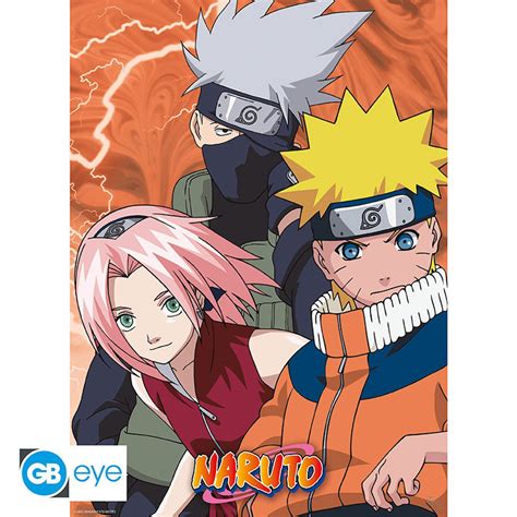 Animefanshopde Naruto Chibi Poster Set Konoha Ninjas And Deserters